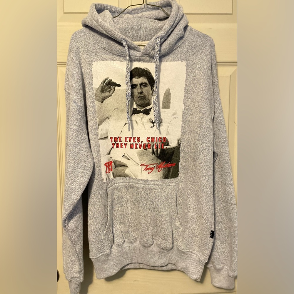 Al Pacino Hoodie with Front Pocket size LG